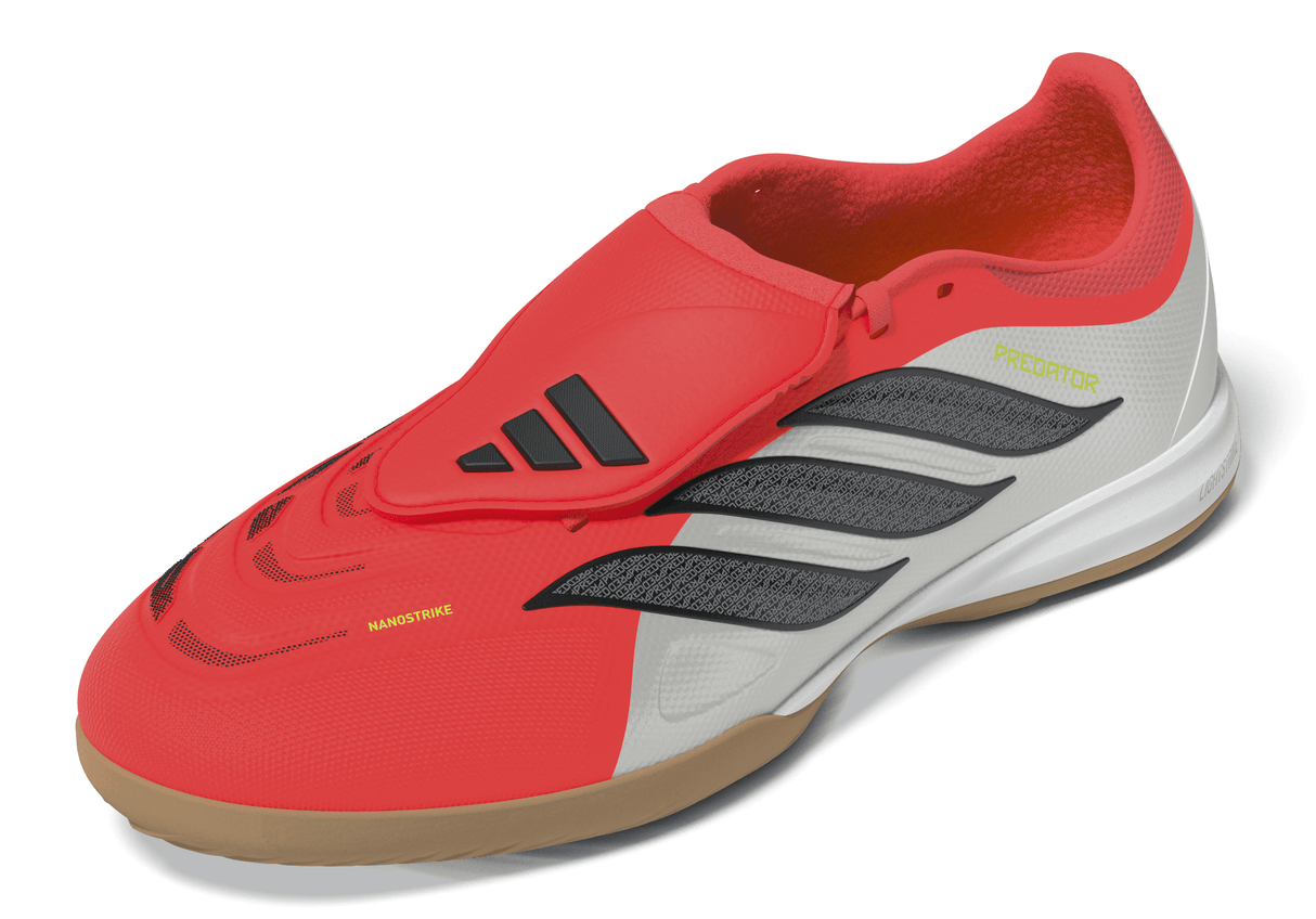 adidas Predator League Fold-Over Tongue IN Indoor Men's Soccer Shoes - Red/Black/White - Best Buy Soccer