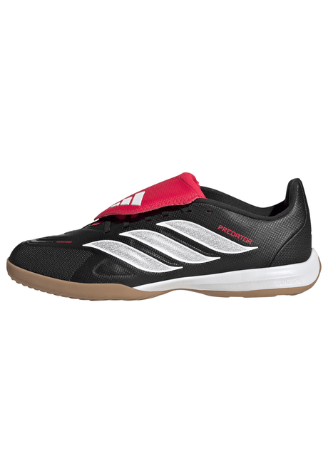 adidas Predator League Fold-Over Tongue IN Indoor Youth Soccer Shoes - Black/White - Best Buy Soccer