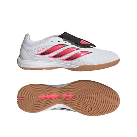 adidas Predator League Fold-Over Tongue Indoor Men's Soccer Shoes - White/Black - Best Buy Soccer
