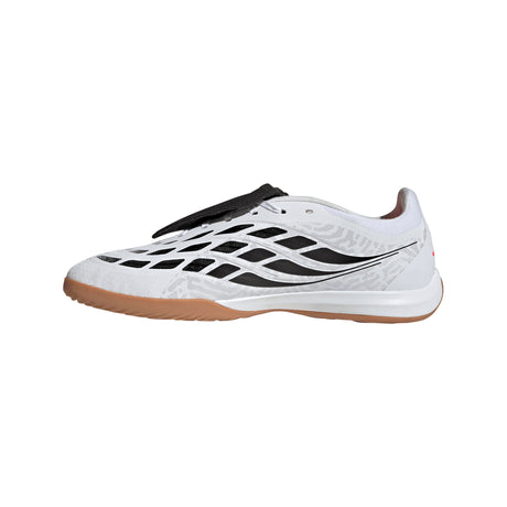 adidas Predator League Fold-Over Tongue Indoor Men's Soccer Shoes - White/Black - Best Buy Soccer