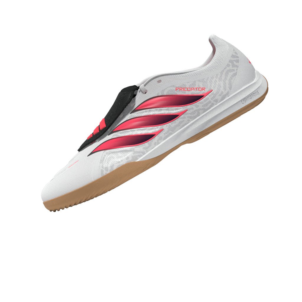 adidas Predator League Fold-Over Tongue Indoor Men's Soccer Shoes - White/Black - Best Buy Soccer