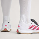 adidas Predator League Fold-Over Tongue Indoor Men's Soccer Shoes - White/Black - Best Buy Soccer