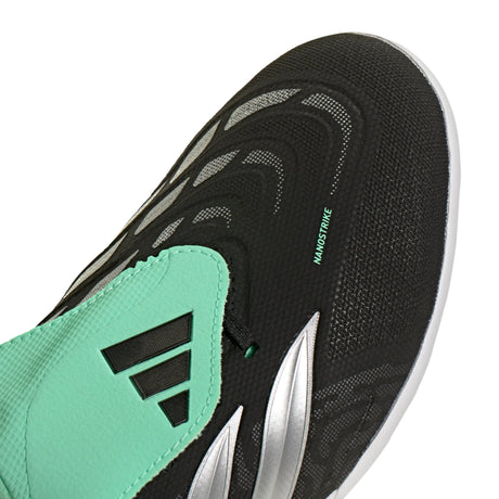 adidas Predator League Fold-Over Tongue TF Turf Men's Soccer Cleats - Black/Silver/Mint - Best Buy Soccer