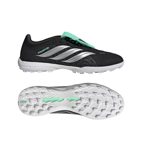 adidas Predator League Fold-Over Tongue TF Turf Men's Soccer Cleats - Black/Silver/Mint - Best Buy Soccer