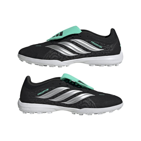 adidas Predator League Fold-Over Tongue TF Turf Men's Soccer Cleats - Black/Silver/Mint - Best Buy Soccer