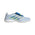 adidas Predator League Fold-Over Tongue TF Turf Men's Soccer Cleats - Sky/Blue/Yellow