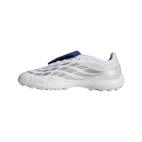 adidas Predator League Fold-Over Tongue TF Turf Men's Soccer Cleats - White/Zero Metallic/Blue - Best Buy Soccer