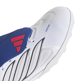 adidas Predator League Fold-Over Tongue TF Turf Men's Soccer Cleats - White/Zero Metallic/Blue - Best Buy Soccer