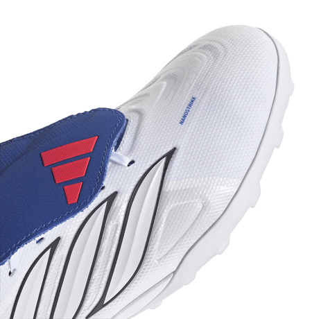adidas Predator League Fold-Over Tongue TF Turf Men's Soccer Cleats - White/Zero Metallic/Blue - Best Buy Soccer