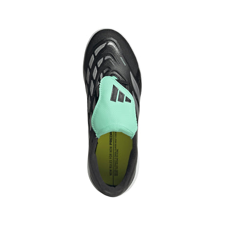 adidas Predator League Fold-Over Tongue TF Turf Youth Soccer Cleats - Black/Silver - Best Buy Soccer