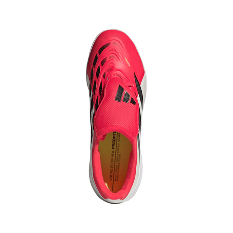 adidas Predator League Fold-Over Tongue TF Turf Youth Soccer Cleats - Red/Black/White - Best Buy Soccer