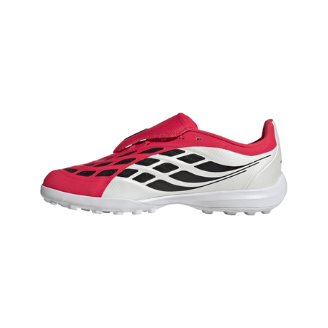 adidas Predator League Fold-Over Tongue TF Turf Youth Soccer Cleats - Red/Black/White - Best Buy Soccer