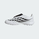 adidas Predator League Fold- Over Tongue Turf Youth Soccer Cleats - White/Black - Best Buy Soccer
