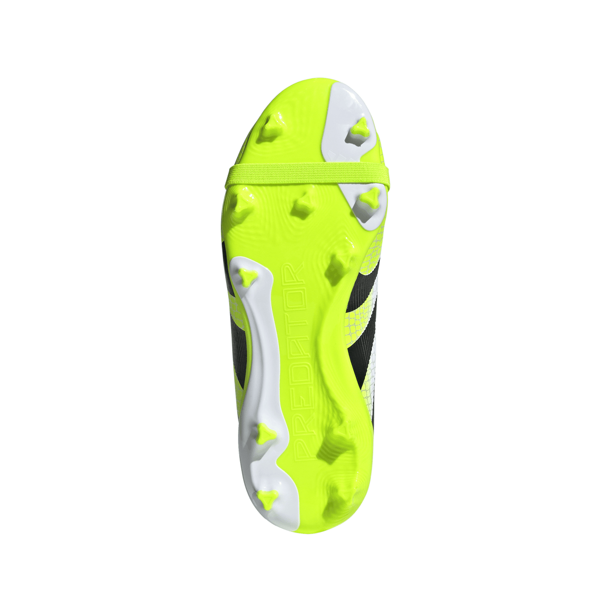 adidas Predator League Fold - Over Tongue Youth Firm/Multi - Ground Soccer Cleats - White/Black - Best Buy Soccer