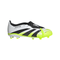adidas Predator League Fold-Over Tongue Youth Firm/Multi-Ground Soccer Cleats -White/Black
