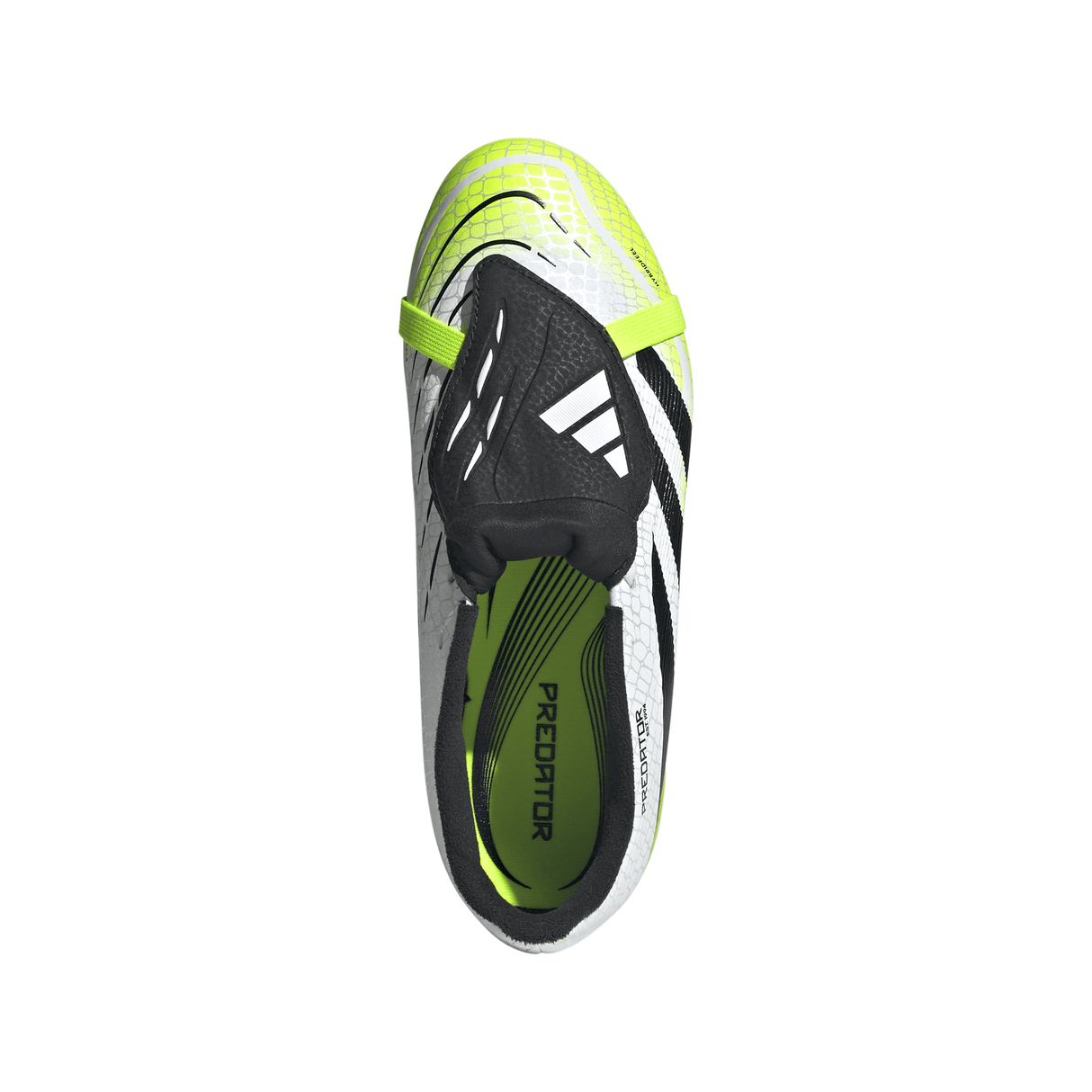 adidas Predator League Fold - Over Tongue Youth Firm/Multi - Ground Soccer Cleats - White/Black - Best Buy Soccer