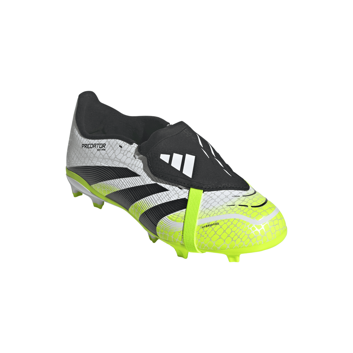 adidas Predator League Fold - Over Tongue Youth Firm/Multi - Ground Soccer Cleats - White/Black - Best Buy Soccer