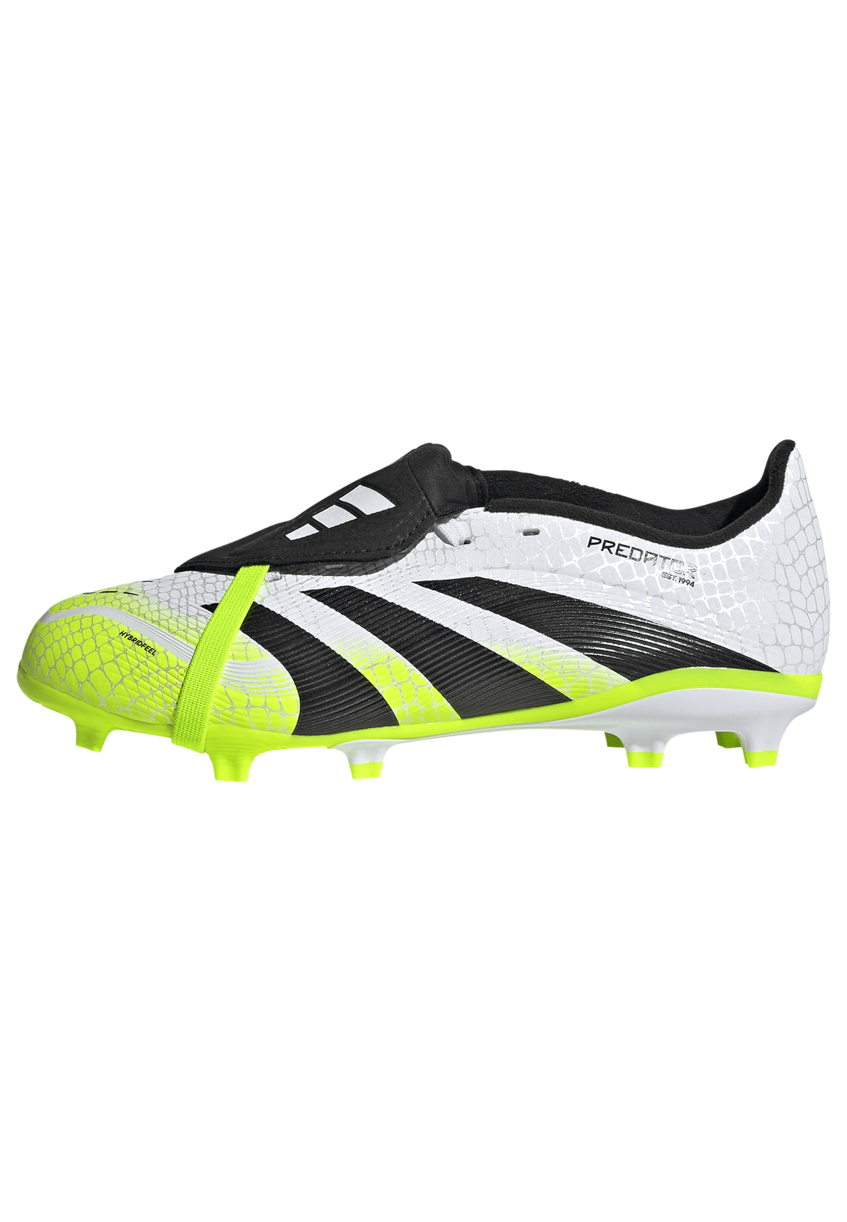 adidas Predator League Fold - Over Tongue Youth Firm/Multi - Ground Soccer Cleats - White/Black - Best Buy Soccer