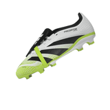 adidas Predator League Fold - Over Tongue Youth Firm/Multi - Ground Soccer Cleats - White/Black - Best Buy Soccer