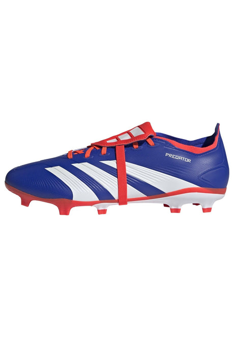 adidas Predator League FT FG Firm Ground Cleats Lucid Blue/White/Solar Red - Best Buy Soccer