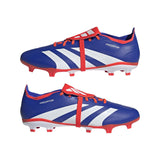 adidas Predator League FT FG Firm Ground Cleats Lucid Blue/White/Solar Red - Best Buy Soccer