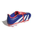 adidas Predator League FT FG Firm Ground Cleats Lucid Blue/White/Solar Red - Best Buy Soccer
