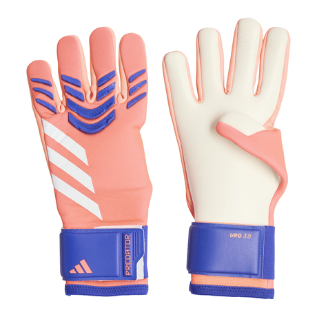 adidas Predator League Goalkeeper Men's Soccer Gloves - Orange/White/Blue - Best Buy Soccer