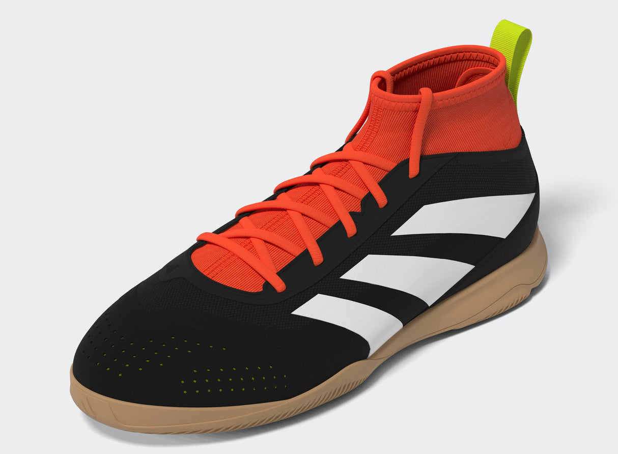 adidas Predator League IN Junior Indoor Soccer Shoes - Core Black/White/Solar Red - Best Buy Soccer