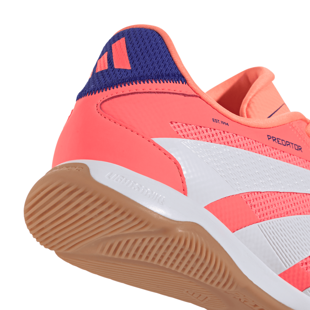 adidas Predator League IN Men's Soccer Shoes - Orange/White - Best Buy Soccer
