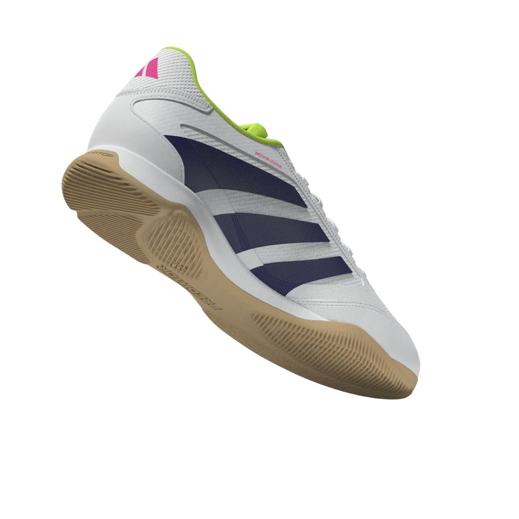 adidas Predator League Indoor Football Boots White/Purple - Best Buy Soccer