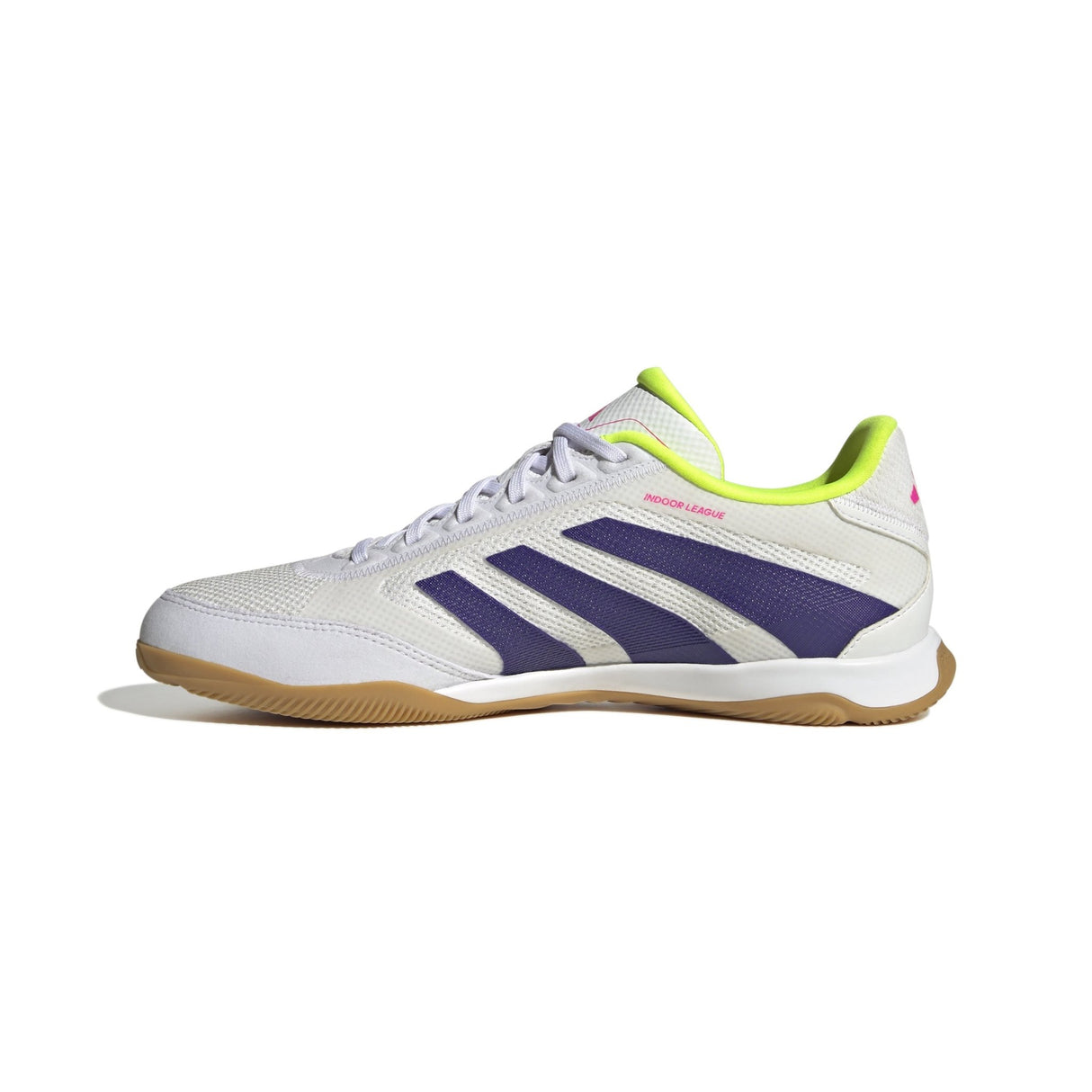 adidas Predator League Indoor Football Boots White/Purple - Best Buy Soccer