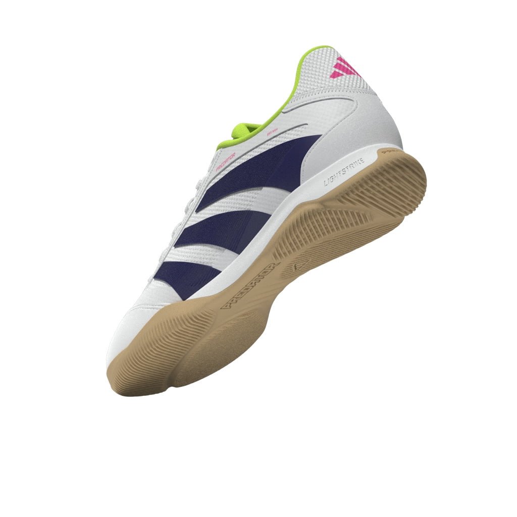 adidas Predator League Indoor Football Boots White/Purple - Best Buy Soccer