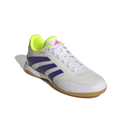 adidas Predator League Indoor Football Boots White/Purple - Best Buy Soccer