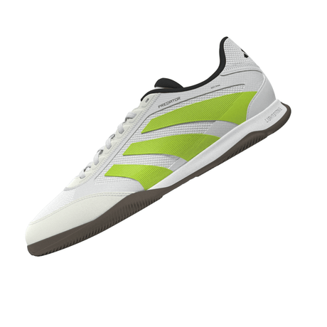 adidas Predator League Indoor Shoes - White/Lemon - Best Buy Soccer