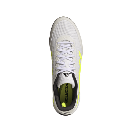 adidas Predator League Indoor Shoes - White/Lemon - Best Buy Soccer