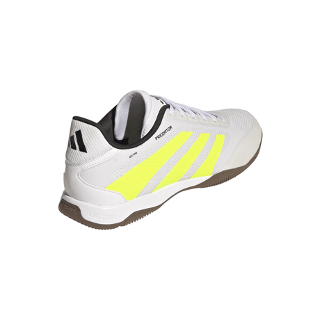 adidas Predator League Indoor Shoes - White/Lemon - Best Buy Soccer