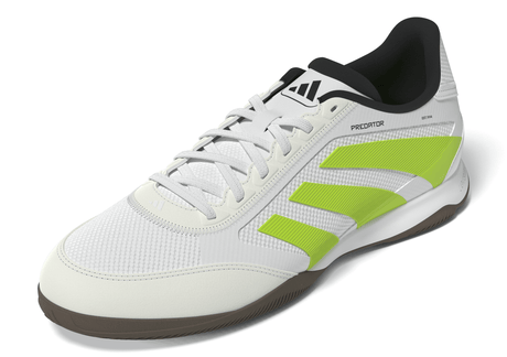 adidas Predator League Indoor Shoes - White/Lemon - Best Buy Soccer