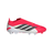 adidas Predator League Laceless FG Firm Ground Youth Soccer Cleats - Red/Black/White - Best Buy Soccer