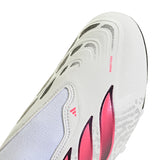 adidas Predator League Laceless Firm Ground Youth Soccer Cleats - White/Black - Best Buy Soccer