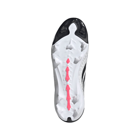 adidas Predator League Laceless Firm Ground Youth Soccer Cleats - White/Black - Best Buy Soccer