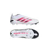 adidas Predator League Laceless Firm Ground Youth Soccer Cleats - White/Black - Best Buy Soccer