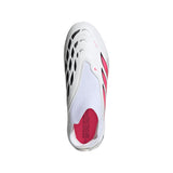 adidas Predator League Laceless Firm Ground Youth Soccer Cleats - White/Black - Best Buy Soccer
