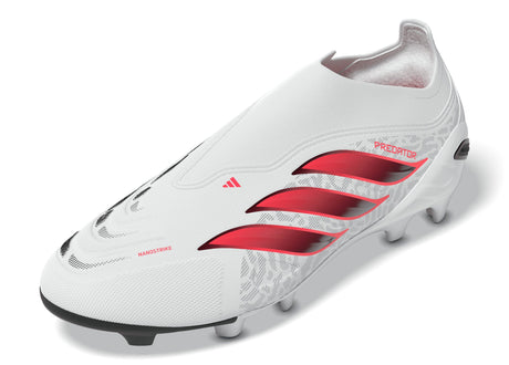 adidas Predator League Laceless Firm Ground Youth Soccer Cleats - White/Black - Best Buy Soccer