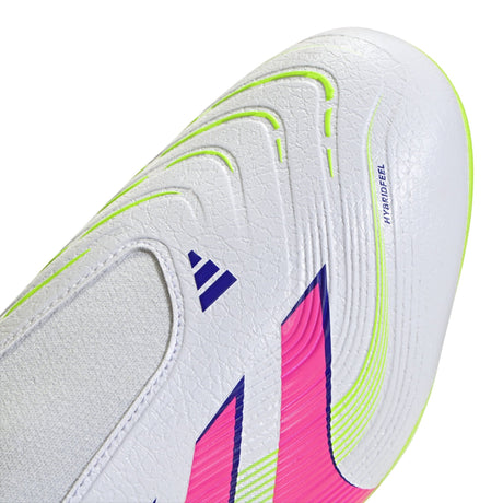 adidas Predator League Laceless Firm/Multi - Ground Boots White/Pink - Best Buy Soccer