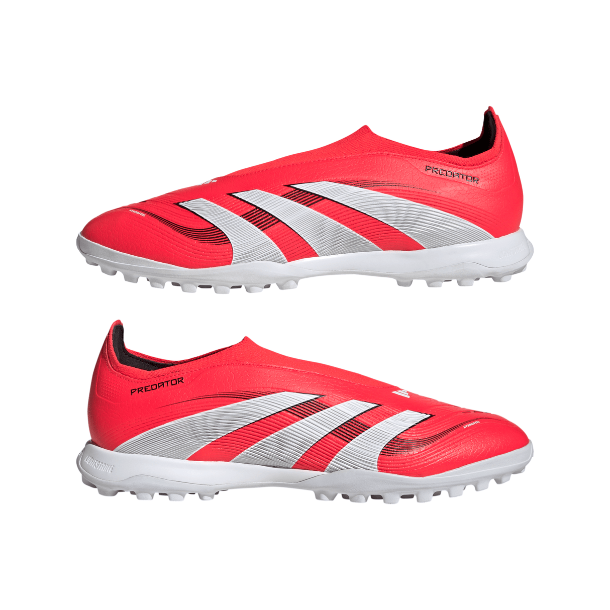 adidas Predator League Laceless Turf Boots Red/White - Best Buy Soccer