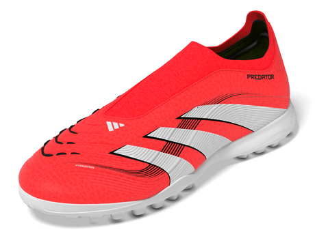 adidas Predator League Laceless Turf Boots Red/White - Best Buy Soccer