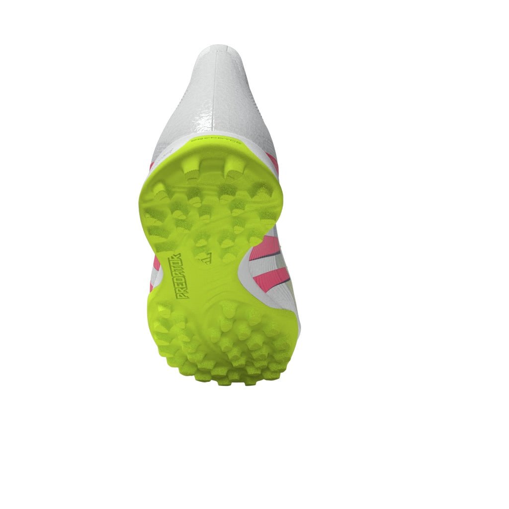 adidas Predator League Laceless Turf Boots White/Pink - Best Buy Soccer