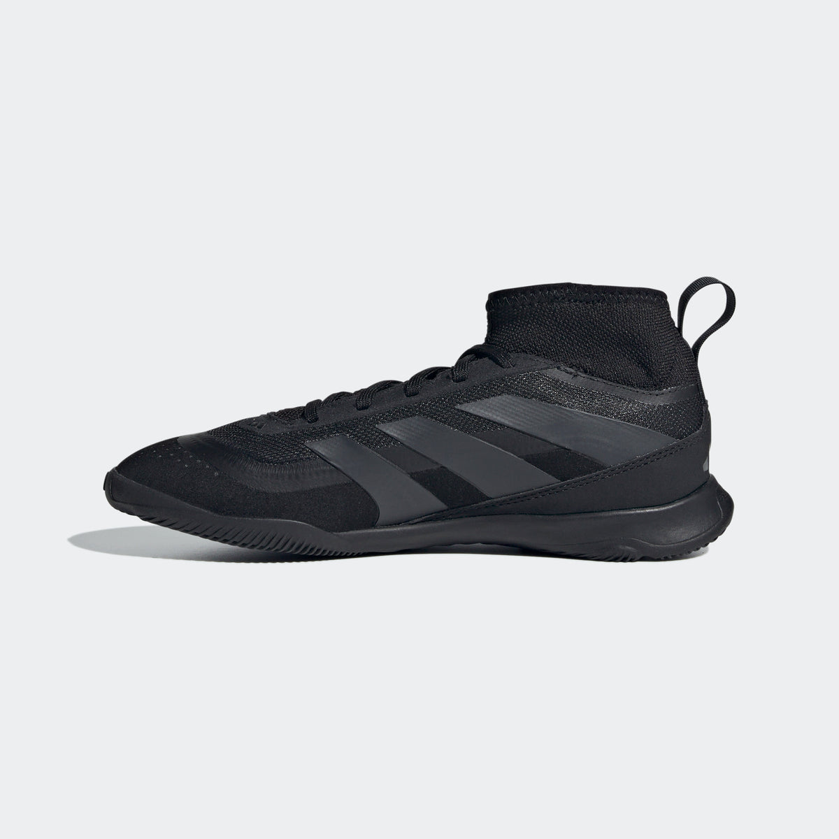 adidas Predator League Sock IN Junior Indoor Soccer Shoes - Core Black/Carbon - Best Buy Soccer