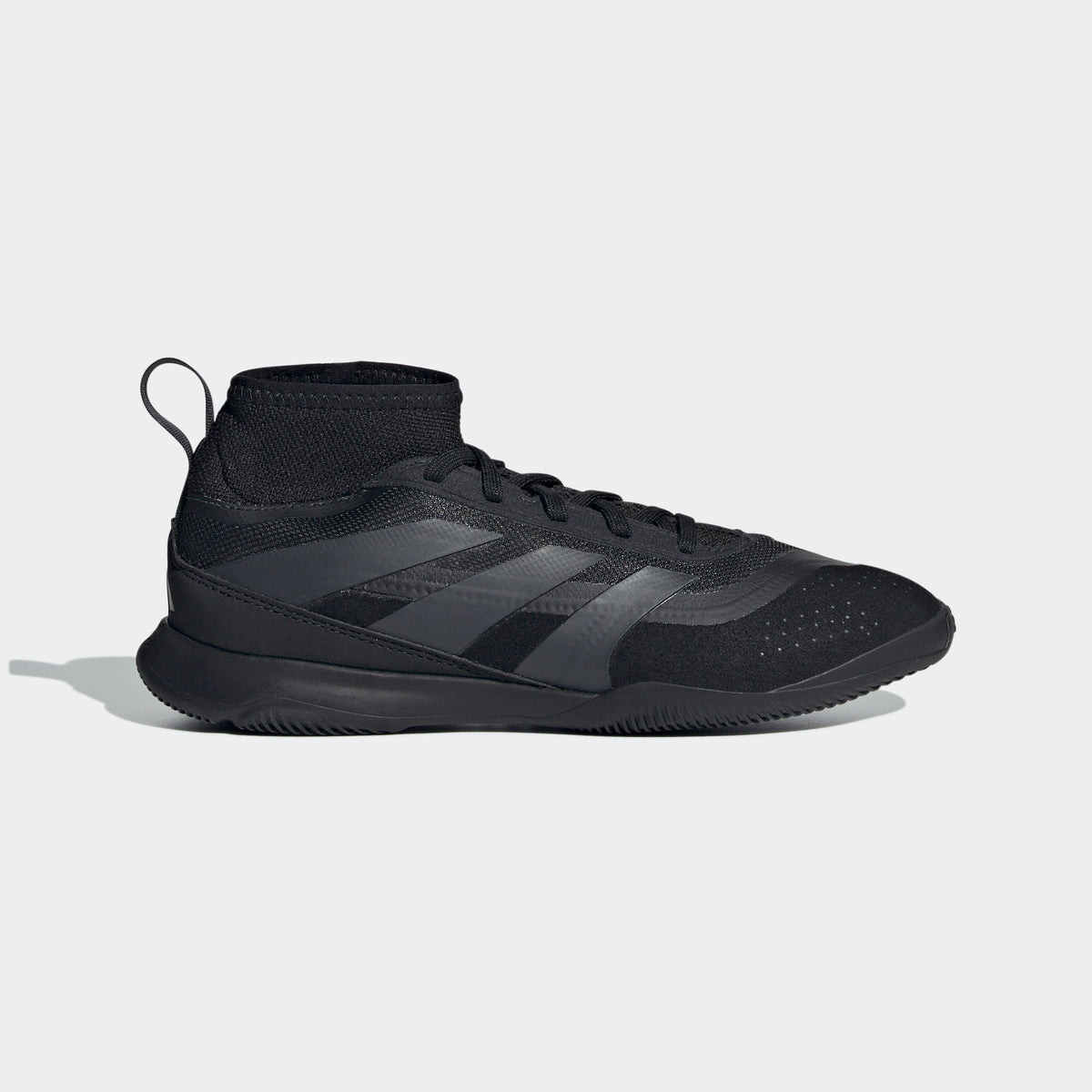 adidas Predator League Sock IN Junior Indoor Soccer Shoes - Core Black/Carbon - Best Buy Soccer