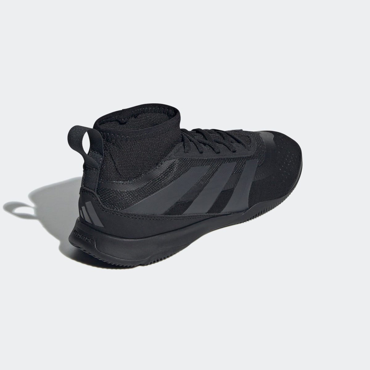adidas Predator League Sock IN Junior Indoor Soccer Shoes - Core Black/Carbon - Best Buy Soccer